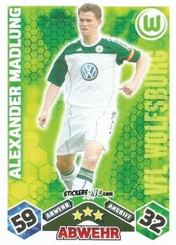 Figurina Alexander Madlung - German Football Bundesliga 2010-2011. Match Attax n. 308 - Topps