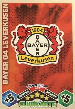 Figurina Bayer 04 Leverkusen - German Football Bundesliga 2010-2011. Match Attax n. 334 - Topps