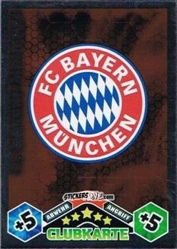 Sticker FC Bayern München - German Football Bundesliga 2010-2011. Match Attax n. 337 - Topps