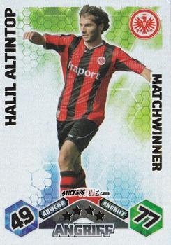 Cromo Halil Altintop - German Football Bundesliga 2010-2011. Match Attax n. 351 - Topps