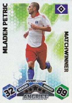 Figurina Mladen Petric - German Football Bundesliga 2010-2011. Match Attax n. 356 - Topps