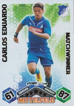 Figurina Carlos Eduardo - German Football Bundesliga 2010-2011. Match Attax n. 361 - Topps