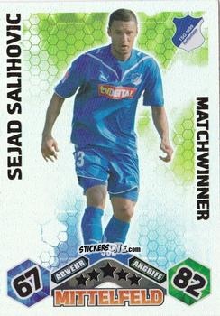 Cromo Sejad Salihovic - German Football Bundesliga 2010-2011. Match Attax n. 362 - Topps