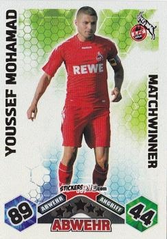Sticker Youssef Mohamad - German Football Bundesliga 2010-2011. Match Attax n. 367 - Topps