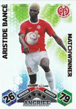 Cromo Aristide Bancé - German Football Bundesliga 2010-2011. Match Attax n. 375 - Topps