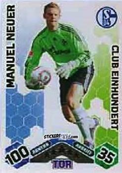 Figurina Manuel Neuer - German Football Bundesliga 2010-2011. Match Attax n. 388 - Topps