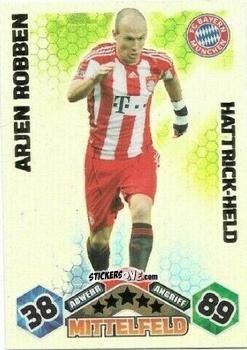 Figurina Arjen Robben - German Football Bundesliga 2010-2011. Match Attax n. 399 - Topps