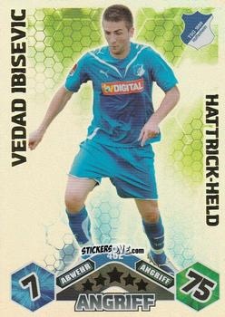 Cromo Vedad Ibisevic - German Football Bundesliga 2010-2011. Match Attax n. 402 - Topps