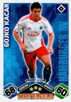 Sticker Gojko Kacar - German Football Bundesliga 2010-2011. Match Attax n. S9 - Topps