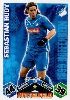 Cromo Sebastian Rudy - German Football Bundesliga 2010-2011. Match Attax n. S13 - Topps