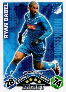 Sticker Ryan Babel - German Football Bundesliga 2010-2011. Match Attax n. S14 - Topps