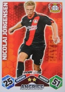 Figurina Nicolai Jorgensen - German Football Bundesliga 2010-2011. Match Attax n. S20 - Topps