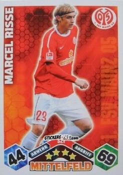 Sticker Marcel Risse - German Football Bundesliga 2010-2011. Match Attax n. S21 - Topps