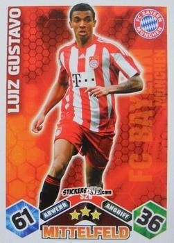 Sticker Luiz Gustavo - German Football Bundesliga 2010-2011. Match Attax n. S26 - Topps