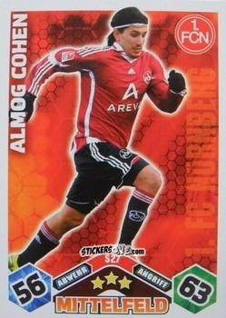 Cromo Almog Cohen - German Football Bundesliga 2010-2011. Match Attax n. S27 - Topps