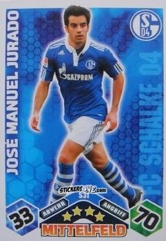 Figurina Jose Manuel Jurado - German Football Bundesliga 2010-2011. Match Attax n. S31 - Topps