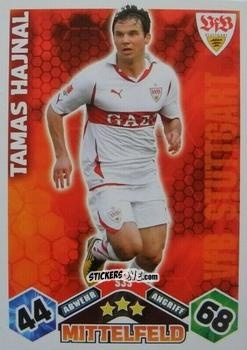 Cromo Tamas Hajnal - German Football Bundesliga 2010-2011. Match Attax n. S33 - Topps