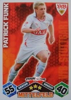 Sticker Patrick Funk - German Football Bundesliga 2010-2011. Match Attax n. S34 - Topps