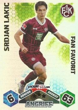 Cromo Srdjan Lakic - German Football Bundesliga 2010-2011. Match Attax n. S44 - Topps