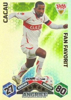 Figurina Cacau - German Football Bundesliga 2010-2011. Match Attax n. S53 - Topps