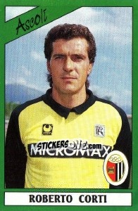 Sticker Roberto Corti - Calciatori 1987-1988 - Panini