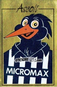 Sticker Mascotte - Calciatori 1987-1988 n. 19 - Panini
