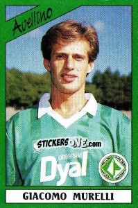 Sticker Giacomo Murelli - Calciatori 1987-1988 n. 23 - Panini