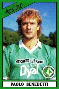 Cromo Paolo Benedetti - Calciatori 1987-1988 - Panini