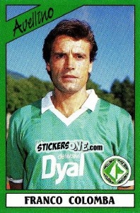 Sticker Franco Colomba - Calciatori 1987-1988 n. 28 - Panini