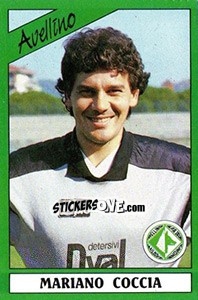 Sticker Mariano Coccia - Calciatori 1987-1988 n. 33 - Panini
