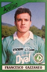 Figurina Francesco Gazzaneo - Calciatori 1987-1988 - Panini