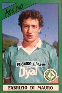 Sticker Fabrizio Di Mauro - Calciatori 1987-1988 n. 37 - Panini