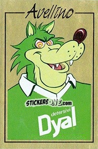 Sticker Mascotte - Calciatori 1987-1988 n. 38 - Panini