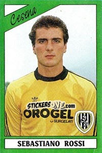 Sticker Sebastiano Rossi - Calciatori 1987-1988 n. 40 - Panini