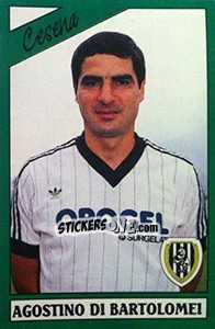 Sticker Agostino Di Bartolomei - Calciatori 1987-1988 n. 46 - Panini