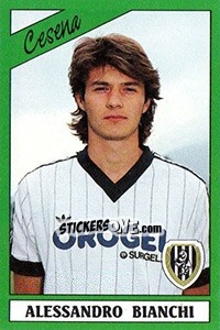 Figurina Alessandro Bianchi - Calciatori 1987-1988 - Panini