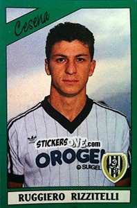 Sticker Ruggiero Rizzitelli - Calciatori 1987-1988 n. 50 - Panini