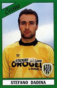 Sticker Stefano Dadina - Calciatori 1987-1988 n. 52 - Panini
