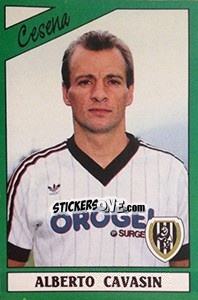 Sticker Alberto Cavasin - Calciatori 1987-1988 - Panini