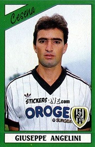 Sticker Giuseppe Angelini - Calciatori 1987-1988 - Panini