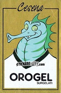 Sticker Mascotte - Calciatori 1987-1988 n. 57 - Panini