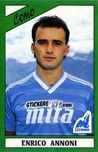 Sticker Enrico Annoni - Calciatori 1987-1988 n. 60 - Panini