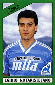 Sticker Egidio Notaristefano - Calciatori 1987-1988 n. 66 - Panini