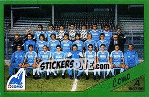 Sticker Squadra - Calciatori 1987-1988 n. 70 - Panini