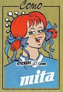 Sticker Mascotte - Calciatori 1987-1988 - Panini