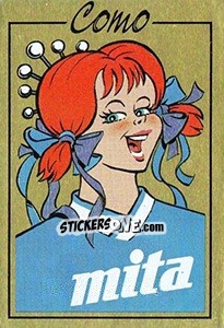 Sticker Mascotte - Calciatori 1987-1988 n. 76 - Panini