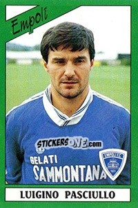 Sticker Luigino Pasciullo - Calciatori 1987-1988 n. 80 - Panini