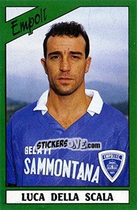Sticker Luca Della Scala - Calciatori 1987-1988 n. 83 - Panini