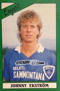 Cromo Johnny Ekström - Calciatori 1987-1988 - Panini
