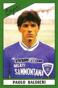 Cromo Paolo Baldieri - Calciatori 1987-1988 - Panini